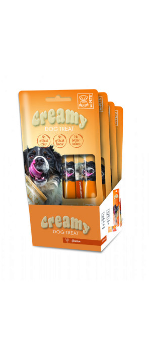 CREAMY KÖPEK ÖDÜLÜ TAVUKLU 4X15GR -12'Lİ .5